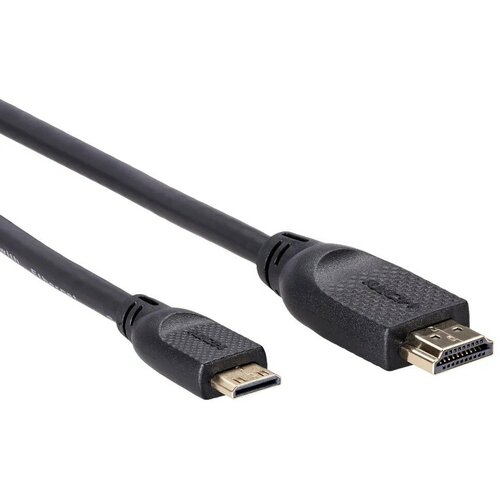 Vcom кабели CG583-1.8M Кабель HDMI-19M --MiniHDMI-19M ver 2.0 1.8m 04895182205642