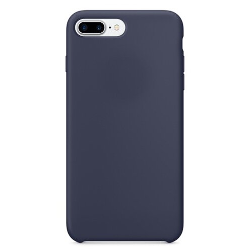 фото Силиконовый чехол silicone case для iphone 7 plus / 8 plus, темно-синий grand price