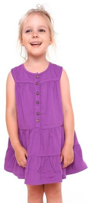 Платье для девочки, цвет фиолетовый, рост 110