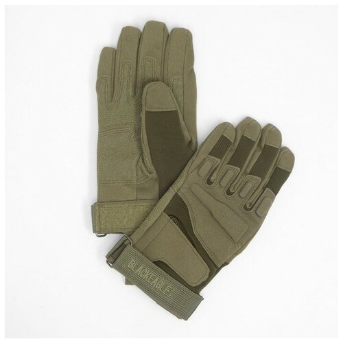 тактические утепленные перчатки олива l Перчатки тактические Storm tactic, M, доп защита, олива