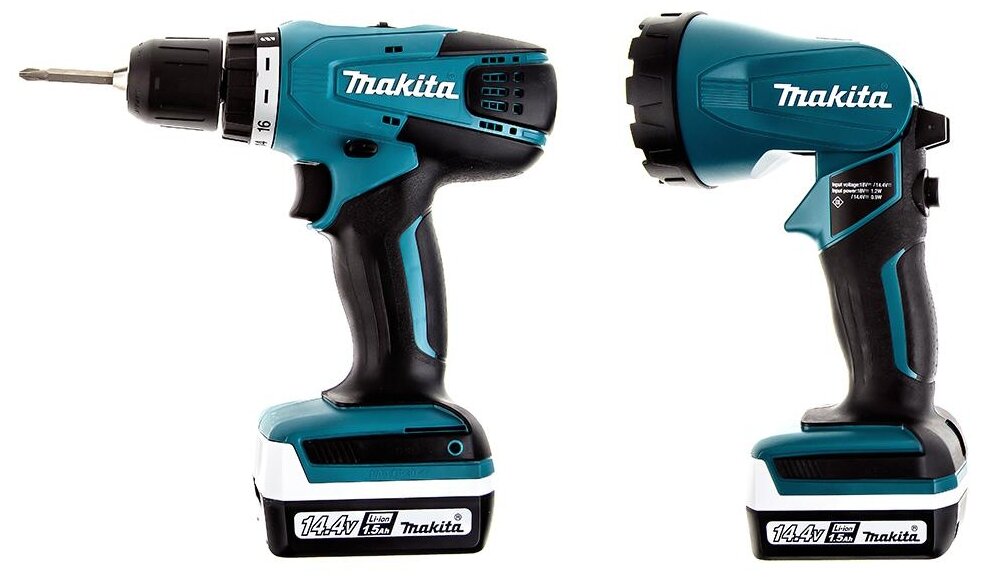 Дрель акк Makita DF347DWLE - фотография № 4