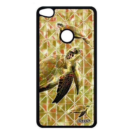 фото Чехол на мобильный p8 / p9 lite 2017, "черепаха" большая морская utaupia