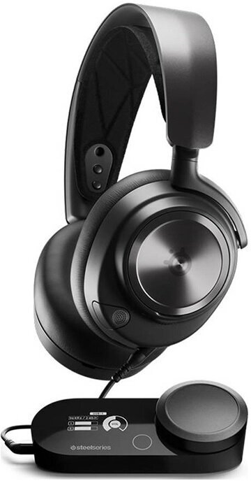 Игровые наушники SteelSeries Arctis Nova Pro (PC, Xbox, PlayStation) проводные чёрные