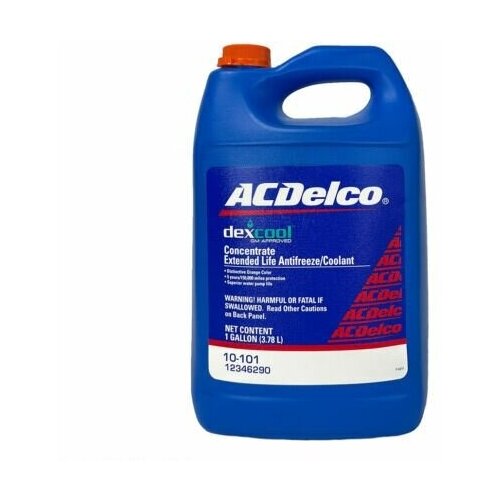 Антифриз AcDelco Dex-Cool Concentrate Extended Life Antifreeze/Coolant (3,785 л) 10-101