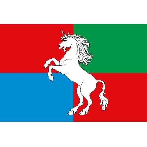 Флаг города Выкса. Размер 135x90 см.