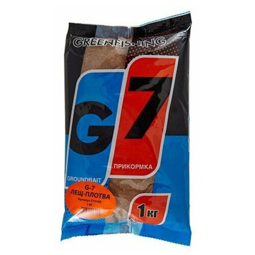 прикормка gf energy лещ red 1кг Прикормка GF G-7 лещ-плотва 1кг