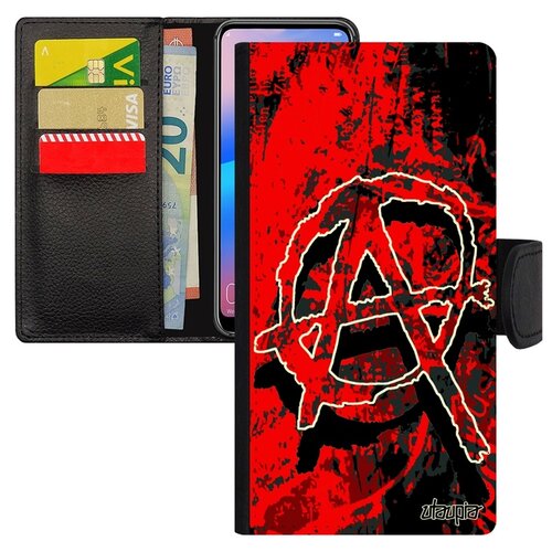 фото Чехол-книжка на мобильный samsung galaxy a40, "анархия" беспредел саботаж utaupia