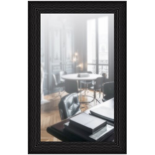 фото Зеркало в широкой раме 70 x 110 см, модель p090050 аурита