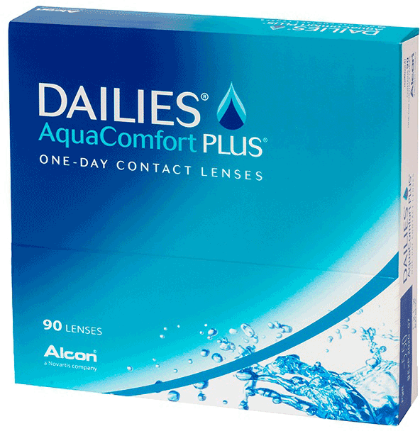   Dailies AquaComfort Plus (90 ) R 8,7 D -1,25