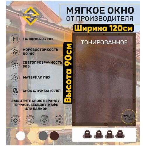 Мягкие окна (ПВХ) 90х120