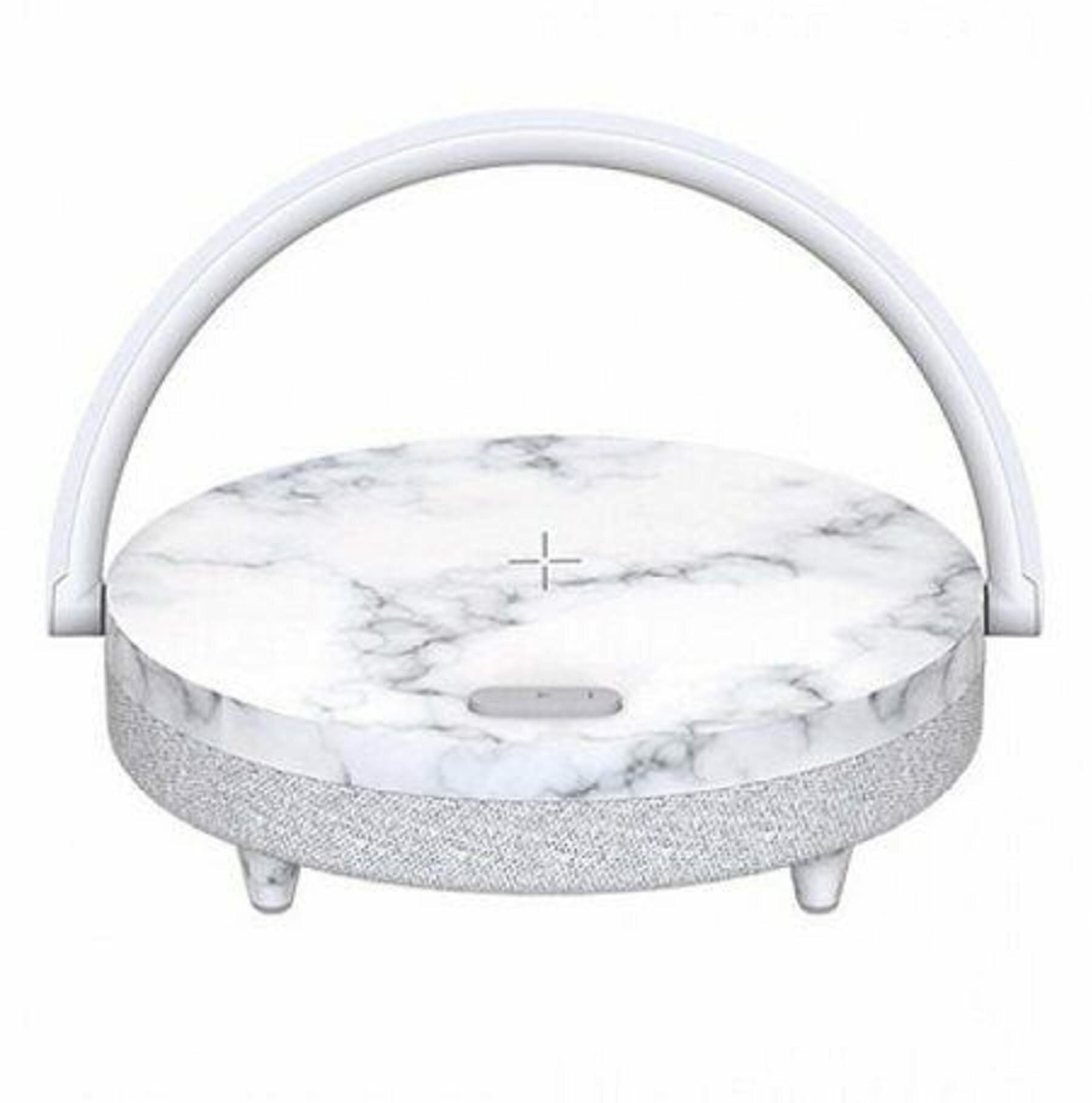 Колонка с функцией беспроводной зарядки Xiaomi Ezvalo Wireless Charging Music Desk Lamp Marble (LYYD01) - фото №8