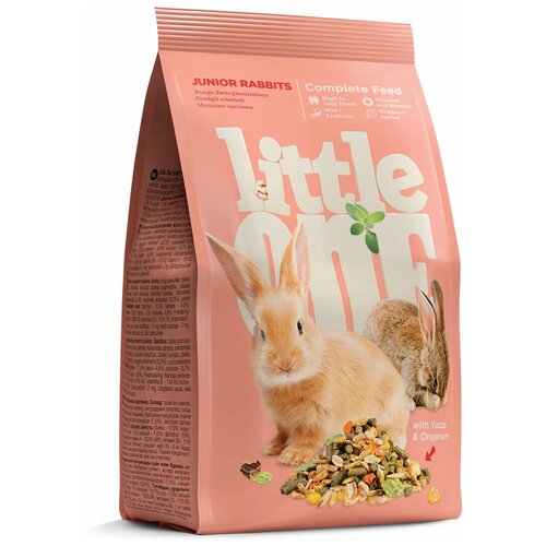 Корм для кроликов Little One Junior Rabbits , 400 г корм для кроликов little one rabbits 900 г 3 уп
