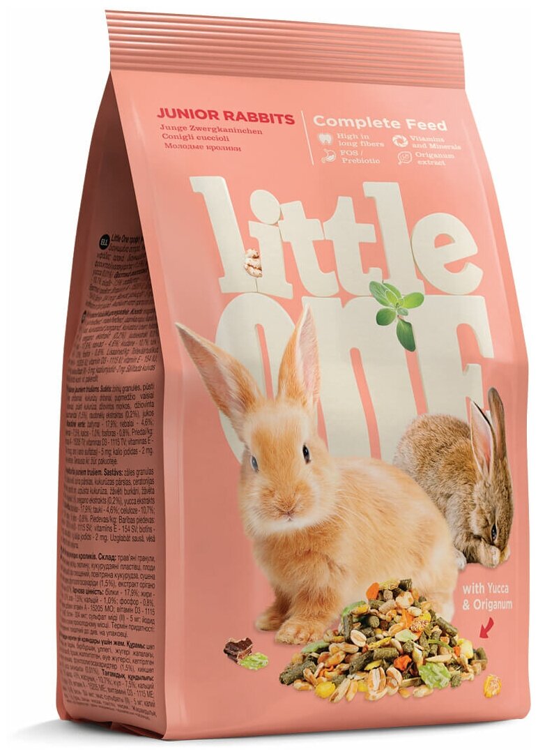 Корм для кроликов Little One Junior Rabbits 400 г