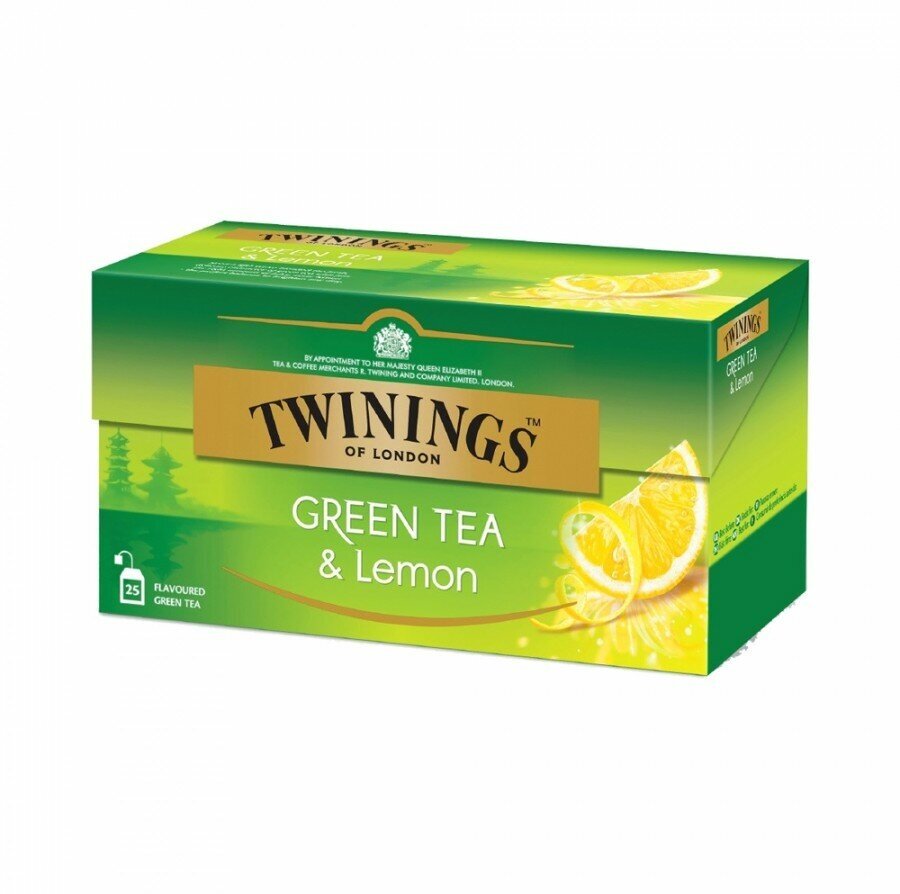 Twinings Green Tea Lemon 2г x 25 пак чай зеленый с лимоном (173159) - фотография № 7