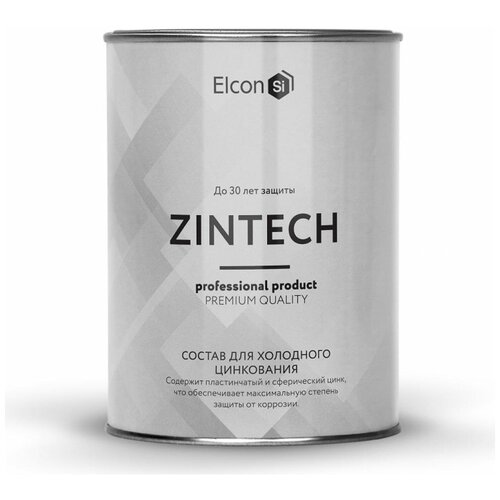 Цинконаполненная грунт-эмаль Elcon Zintech