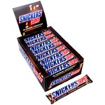 Snickers Super шоколадный батончик с жареным арахисом 80 г х 32 шт - изображение