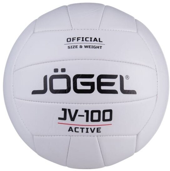 Jogel Мяч волейбольный JV-100, белый (BC21) 1/50 (4680459127723)