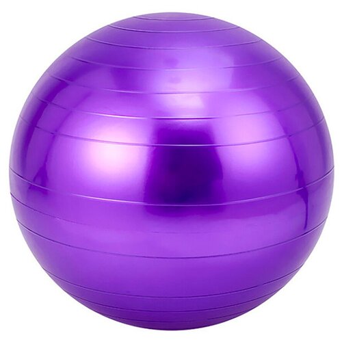 Мяч гимнастический для фитнеса, фитбол, 55 см, фиолетовый, Atlanterra AT-BL-01