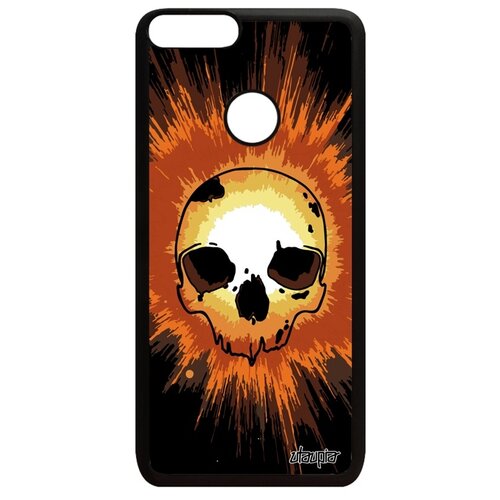 фото Чехол для huawei p smart 2018, "череп" хэллоуин skull utaupia