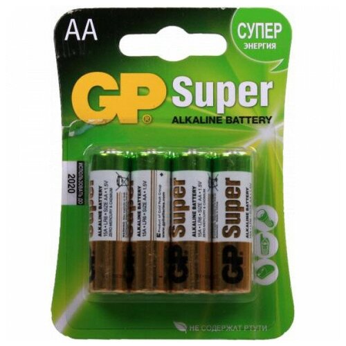 GP Batteries International Limited   GP Super Alkaline 15A AA 4 