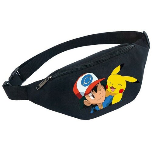 фото Сумка поясная noname, черный