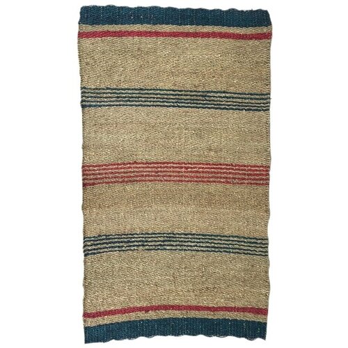 Дорожка плетеная 900х1200мм в полоску морская трава 6003₽