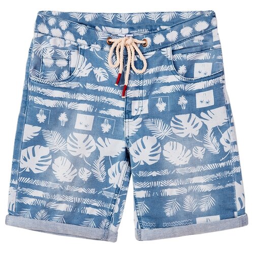 фото Бермуды playtoday размер 146, голубой