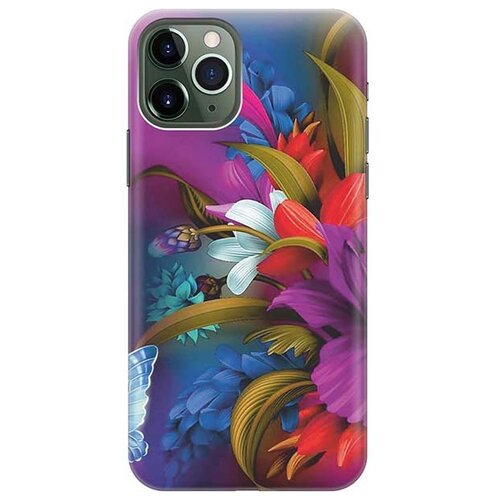 фото Ультратонкий силиконовый чехол-накладка для apple iphone 11 pro max с принтом gosso