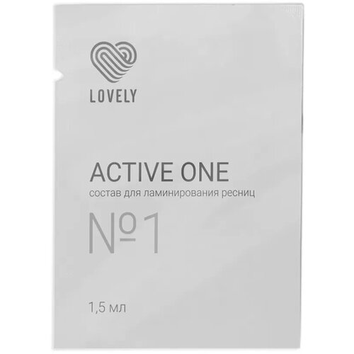 Состав для ламинирования ресниц № 1 ACTIVE ONE, 1,5 мл