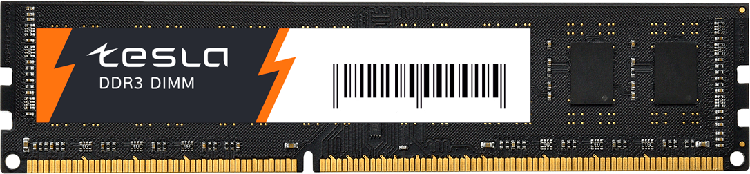 Память DDR3 DIMM 4Gb, 1600MHz TESLA (TSLD3-1600-C11-4G)