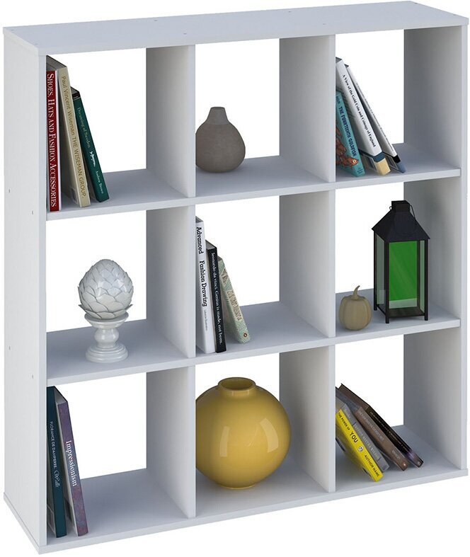 фото Стеллаж Polini Home Smart Кубический 9 секций, белый