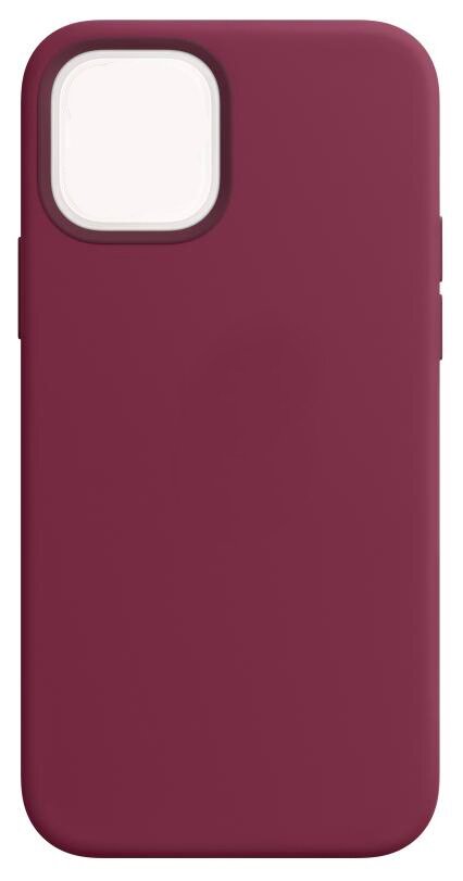 Силиконовый чехол Silicone Case для iPhone 12 mini 5.4", спелый баклажан