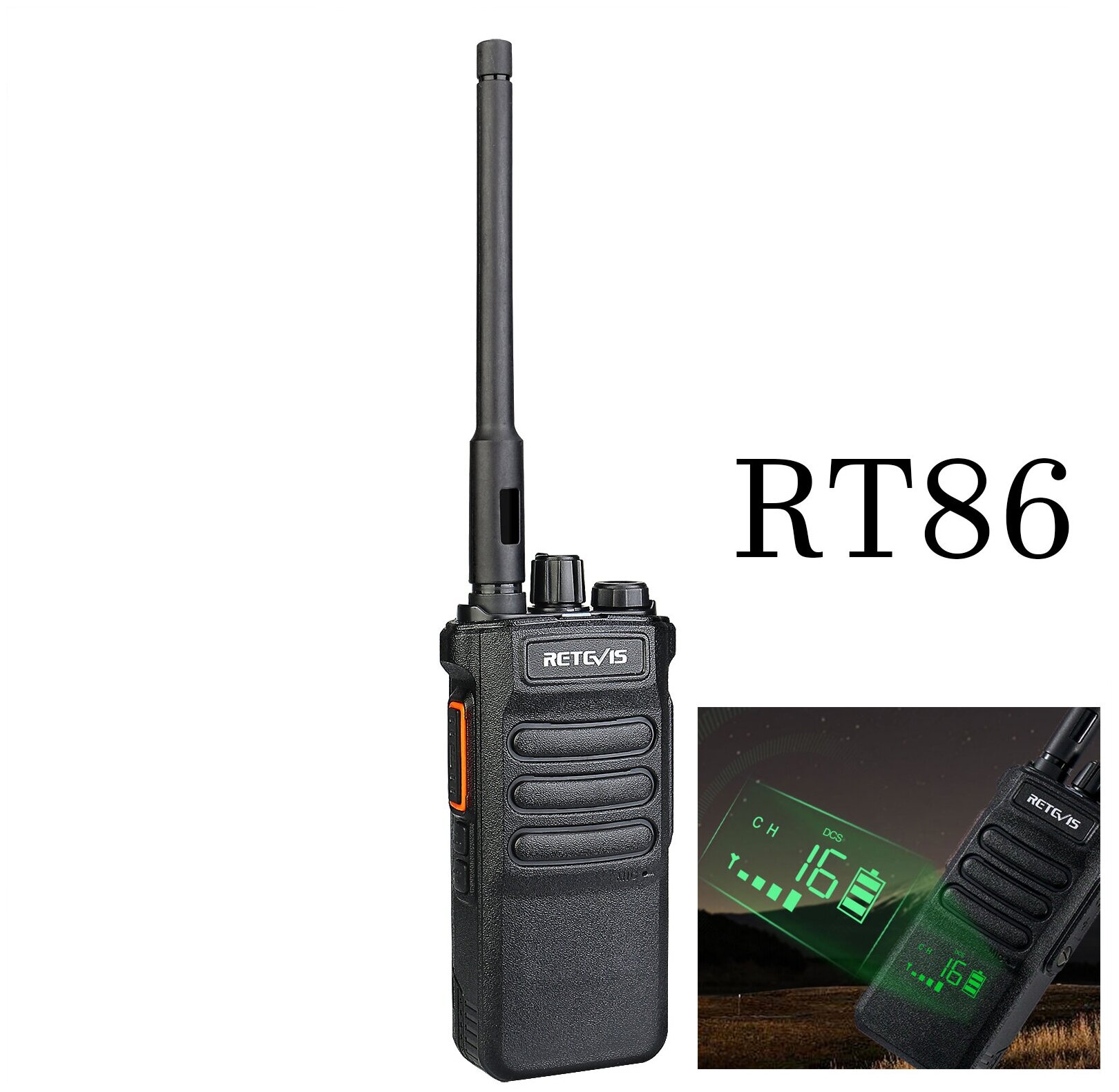 Рация Retevis RT86 UHF