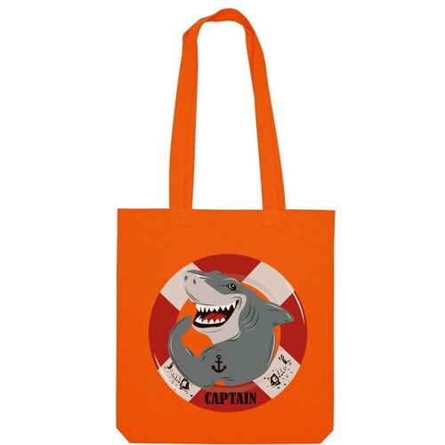 фото Сумка шоппер us basic, оранжевый