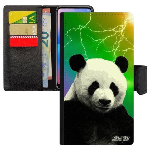 фото Чехол книжка на мобильный samsung galaxy a5 2017, "большая панда" азия детеныш utaupia