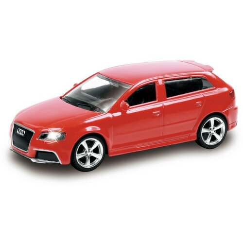 Машинка металлическая Uni-Fortune RMZ City 1:43 Audi RS3 Sportback без механизмов, 2 цвета (красный/