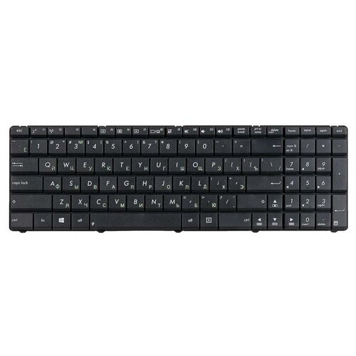 клавиатура для ноутбука asus n50 n51 n61 f90 n90 ul50 k52 a53 k53 u50 черная Клавиатура для ноутбука Asus K52, K53, K54, N50, N51, N52, N53, N60, N61, N70, N71 (p/n: 04GN0K1KRU00-1)