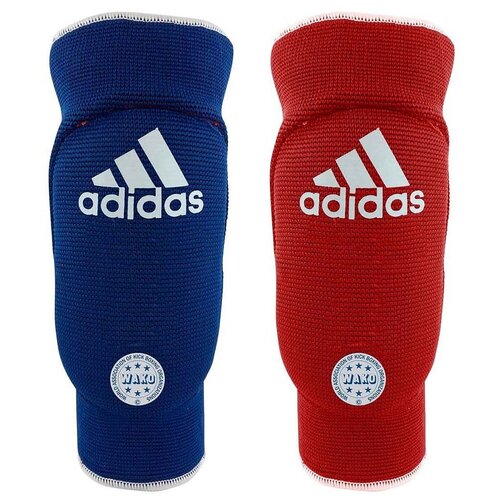 фото Защита локтя adidas двухсторонняя wako elasticated elbow guard reversible сине-красная, размер xl, артикул adiwakoeb01 (размер: xl)