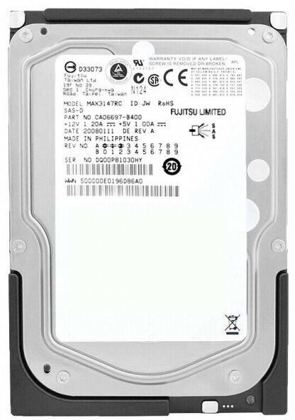 Жесткий диск Fujitsu MAX3147RC 147Gb SAS 3,5" HDD