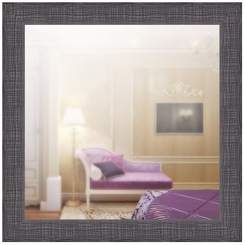 фото Зеркало в широкой раме 50 x 50 см, модель p047039 аурита