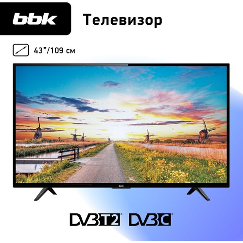 LED телевизор BBK 43LEM-1087FTS2C 2422000₽