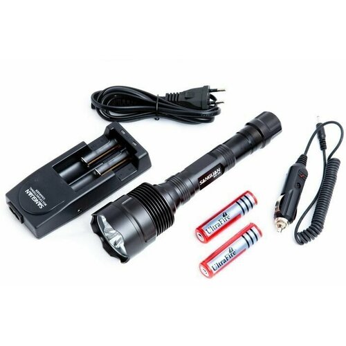 Светодиодный фонарь SANGUAN 3G-3K, CREE XM-L T6, 3000lm светодиодный фонарь c8 wf c8 t6 cree xm l2 1000lum