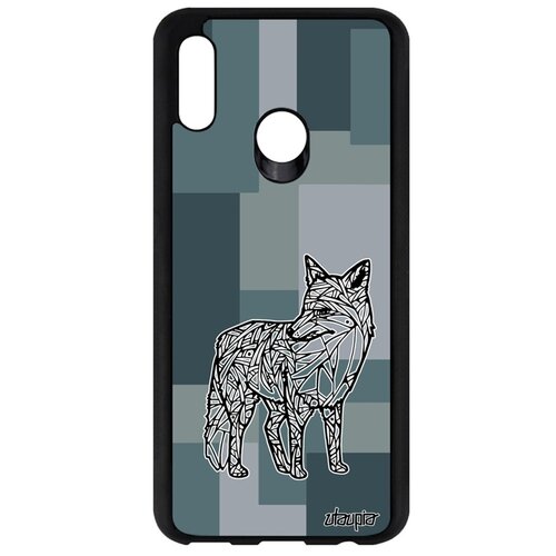 фото Чехол на huawei p smart 2019, "лиса" лисенок хищник utaupia