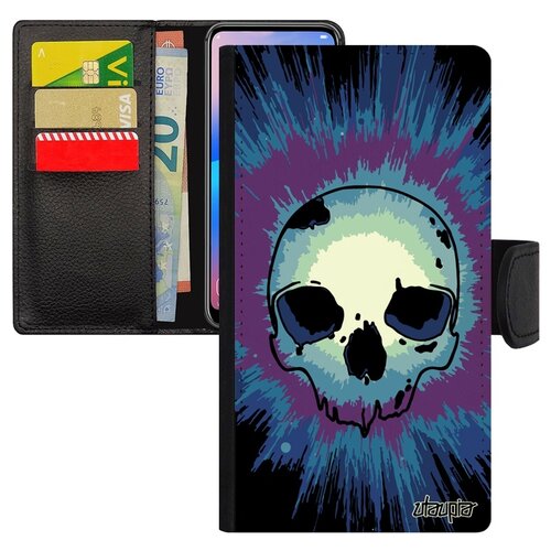 фото Чехол-книжка на мобильный samsung galaxy s7, "череп" пират хэллоуин utaupia