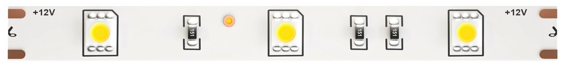 Светодиодная лента 10123-Maytoni 12В 5050 72Вт/м 3000K 5м IP65