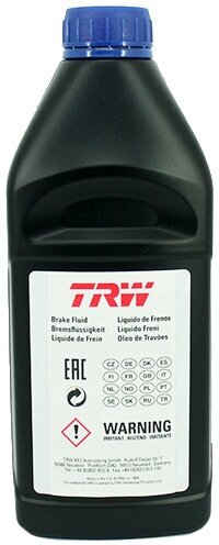 Тормозная жидкость TRW BRAKE FLUID DOT 4 PFB425