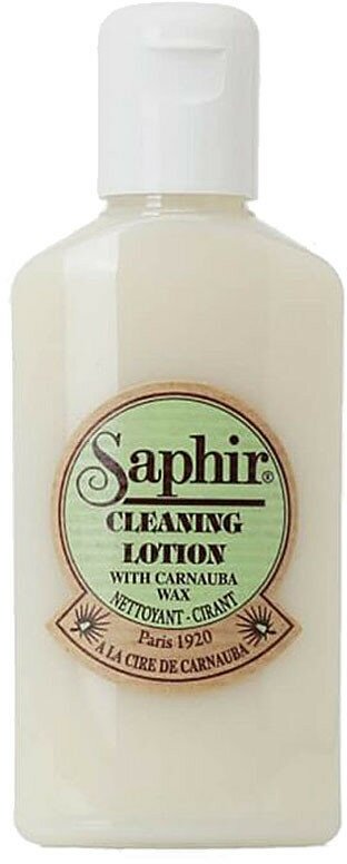 Saphir Очищающий лосьон Cleaning Lotion с карнаубским воском, 125 мл - фотография № 7