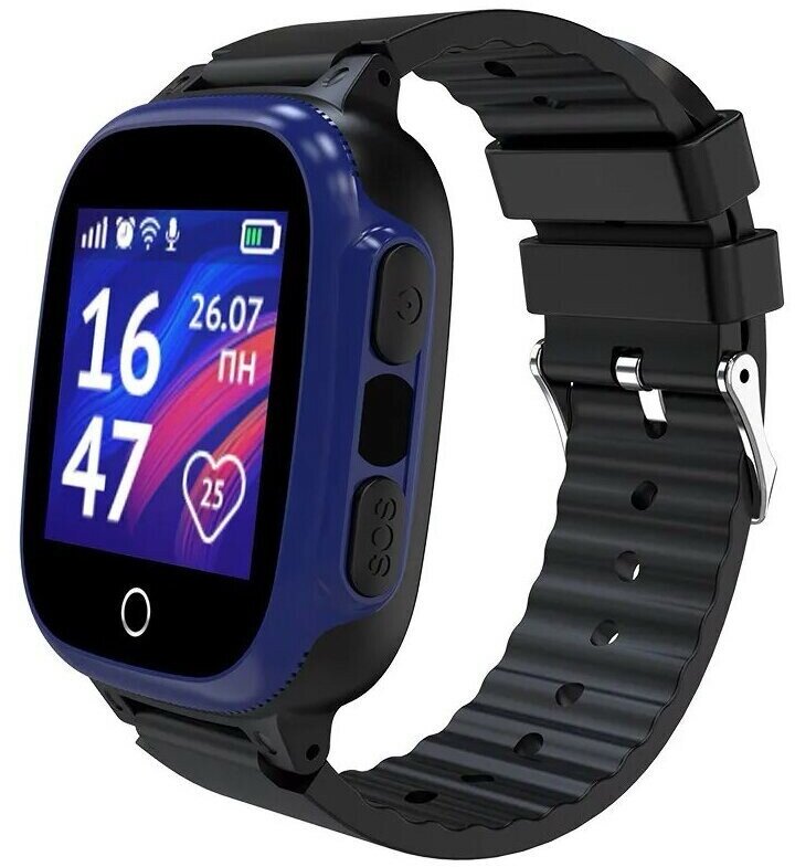 фото Детские смарт-часы Кнопка Жизни Aimoto Lite черный/черный (9101201)