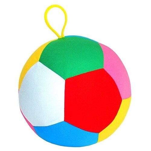 фото Развивающая игрушка «футбольный мяч», большой, разноцветный мякиши