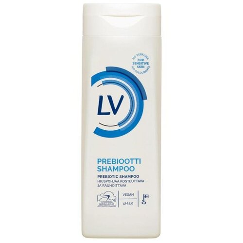 LV 250 мл шампунь с пребиотиком (Из Финляндии) смягчающий шампунь для раздраженной кожи головы lenitive dermo calming shampoo шампунь 400мл